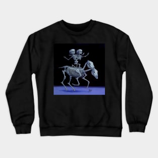 Horseback twins Crewneck Sweatshirt